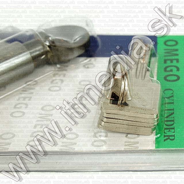 Image of Security Toilet Cylinder Lock, 5key (2x) 30mm (IT8498)